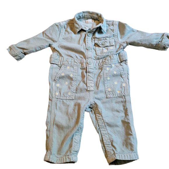 Girls Size 6-12 Months Gymboree overalls - Picture 1 of 5